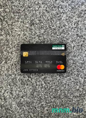 Sri Lanka Amana bank wygląd zdjęcia mastercard skan PSD + zdjęcie
